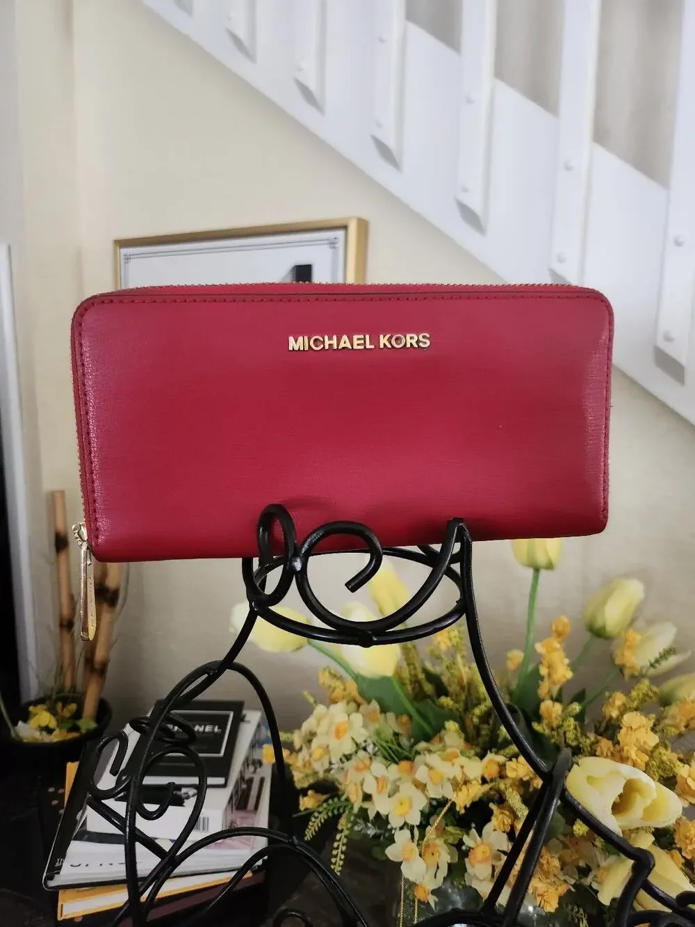 Michael Kors zip around wallet
